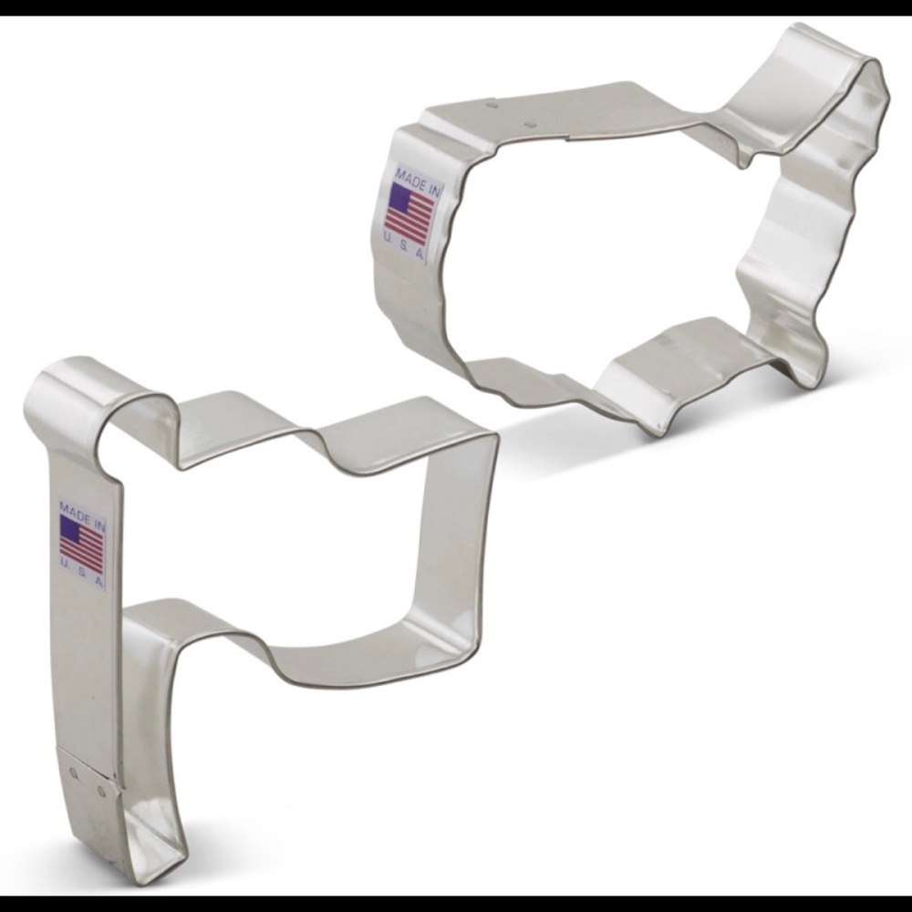 Cookie Cutter Set 2 Ann Clark Flag & United States July 4th!!